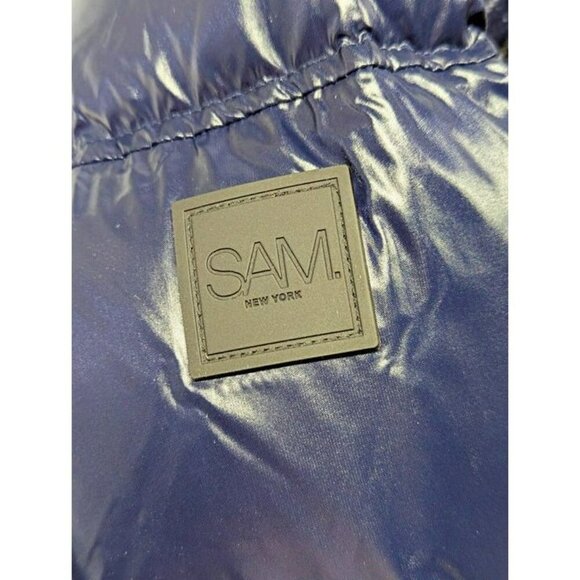 SAM. Women's Dark Marine Freestyle Puffer Down Jacket Size XS (MSRP $395) - Picture 7 of 11
